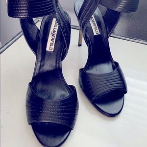 Karl Lagerfeld Paris Ankle Heels
